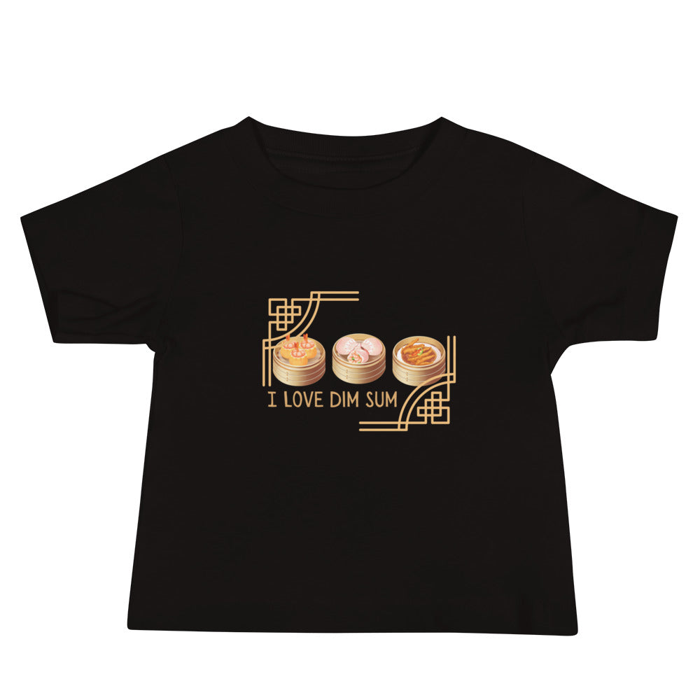 I Love Dim Sum Baby Short Sleeve Tee