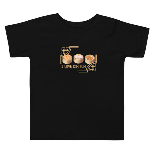 I Love Dim Sum Toddler Short Sleeve Tee